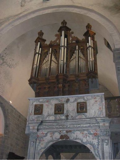 Orgue de Saint-Savin-en-Lavedan, Abbatiale Saint-Savin