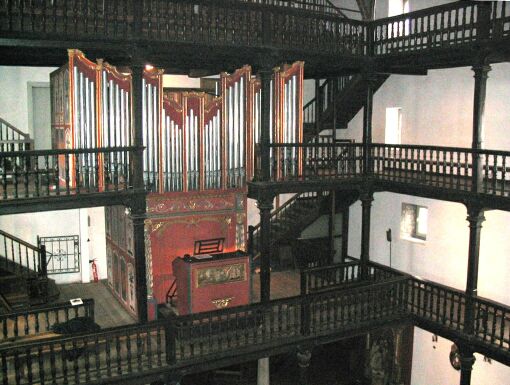 Ancien orgue d'Hendaye, Église Saint-Vincent