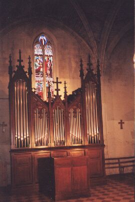 Orgue de Coutras, Église Saint-Jean-Baptiste