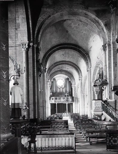 Ancien orgue d'Oloron-Sainte-Marie, Église Sainte-Croix