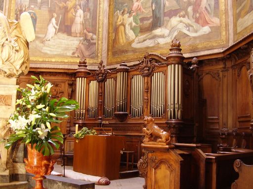 Orgue de Bordeaux, Église Notre-Dame (Orgue de Choeur)