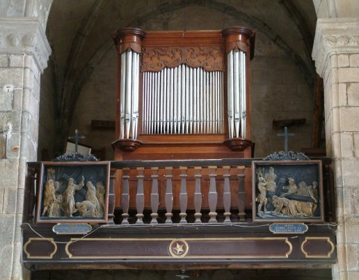 Orgue de Vallière, Église Saint-Martin